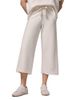 Donna Karan Donna Karan French Terry Cropped Mid Rise Straight Capri Pants - 1