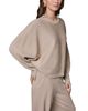 Donna Karan Donna Karan Milano Stitch Rib Trimmed Dolman Sleeve Sweater - 4