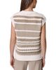 Donna Karan Weekend Donna Karan New York Crewneck Sleeveless Fringed Sweater - 3