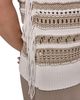 Donna Karan Weekend Donna Karan New York Crewneck Sleeveless Fringed Sweater - 6