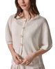 Donna Karan Weekend Donna Karan New York Oversized Short Sleeve Cardigan - 4