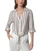 Donna Karan Weekend Donna Karan New York Tie Hem Roll Tab Shirt - 1