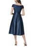 Donna Karan Donna Karan Off The Shoulder Fit & Flare Dress - 4