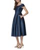 Donna Karan Donna Karan Off The Shoulder Fit & Flare Dress - 5