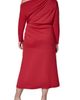 DONNA KARAN DONNA KARAN Off the Shoulder Long Sleeve Midi Dress - 2