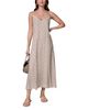Donna Karan Donna Karan Polka Dot V Neck A Line Slip Dress - 6
