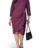 DONNA KARAN DONNA KARAN Side Drape Sheath Dress - 5