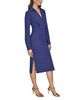 Donna Karan Donna Karan Side Gathered Midi Dress - 4