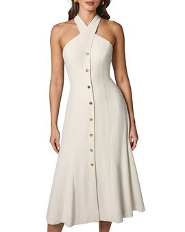 Donna Karan Donna Karan Textured Midi Dress