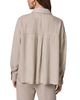 Donna Karan Donna Karan Triple Stitch Long Sleeve Blouse - 3
