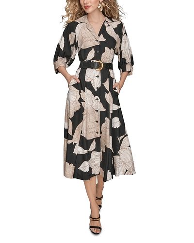 Donna Karan Donna Karan Wm Poly Dress