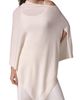 Donna Karan New York Donna Karan New York Asymmetric Wool & Cashmere Poncho - 1
