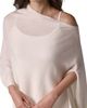 Donna Karan New York Donna Karan New York Asymmetric Wool & Cashmere Poncho - 4