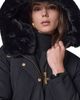 Donna Karan New York Donna Karan New York Belted Coat with Faux Fur Lined Hood - 5
