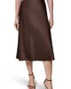 Donna Karan New York Donna Karan New York Bias Cut Satin Midi Skirt - 1