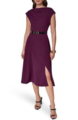 Donna Karan New York Donna Karan New York Cap Sleeve A-Line Dress
