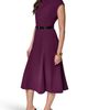 Donna Karan New York Donna Karan New York Cap Sleeve A-Line Dress - 3