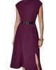 Donna Karan New York Donna Karan New York Cap Sleeve A-Line Dress - 5