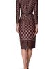 Donna Karan New York Donna Karan New York Chain Link Print Sheath Dress - 2