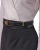 Donna Karan New York Donna Karan New York Collared Mixed Media Belted Pencil Dress - 6