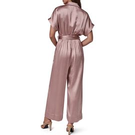 Donna Karan New York Donna Karan New York Collared Wide Leg Jumpsuit
