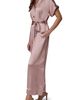 Donna Karan New York Donna Karan New York Collared Wide Leg Jumpsuit - 2