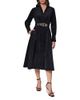 Donna Karan New York Donna Karan New York Corduroy Belted Midi Shirt Dress - 1