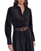 Donna Karan New York Donna Karan New York Corduroy Belted Midi Shirt Dress - 3