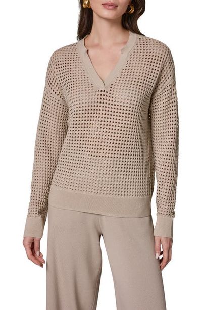 Donna Karan New York Donna Karan New York Cotton Pointelle Sweater