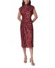 Donna Karan New York Donna Karan New York Cowl Neck Side Ruched Dress - 1