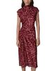 Donna Karan New York Donna Karan New York Cowl Neck Side Ruched Dress - 4