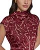 Donna Karan New York Donna Karan New York Cowl Neck Side Ruched Dress - 5