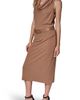 Donna Karan New York Donna Karan New York Cowl Neck Sleeveless Midi Dress - 3