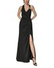 Donna Karan New York Donna Karan New York Draped Halter Neck Maxi Dress - 1