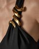 Donna Karan New York Donna Karan New York Draped Halter Neck Maxi Dress - 5