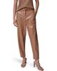 Donna Karan New York Donna Karan New York Faux Leather Belted Cargo Pants - 1