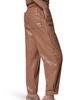 Donna Karan New York Donna Karan New York Faux Leather Belted Cargo Pants - 3