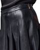 Donna Karan New York Donna Karan New York Faux Leather Pleated Midi Skirt - 5