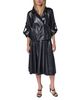 Donna Karan New York Donna Karan New York Faux Leather Roll Sleeve Jacket - 2