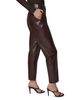 Donna Karan New York Donna Karan New York Faux Leather Slim Pants - 4
