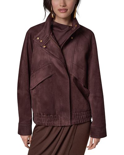 Donna Karan New York Donna Karan New York Faux Suede Jacket