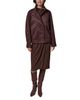 Donna Karan New York Donna Karan New York Faux Suede Jacket - 2