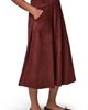 Donna Karan New York Donna Karan New York Faux Suede Patch Pocket Skirt - 3