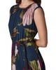 Donna Karan New York Donna Karan New York Floral Print Pleated Sleeveless Dress - 5