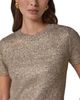Donna Karan New York Donna Karan New York Foil Boucle Short Sleeve Sweater - 5