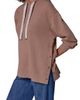 Donna Karan New York Donna Karan New York French Terry Snap Side Hoodie - 3