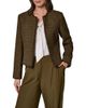 Donna Karan New York Donna Karan New York Fringe Open Front Jacket - 1