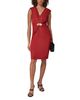 Donna Karan New York Donna Karan New York Gathered Hardware Sheath Dress - 2