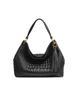 Donna Karan New York Donna Karan New York Glenwood Quilted Croc Shoulder Bag