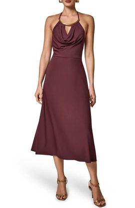Donna Karan New York Donna Karan New York Halter Midi Dress
